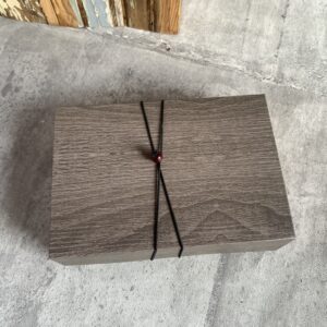 磁吸式木紋紙盒